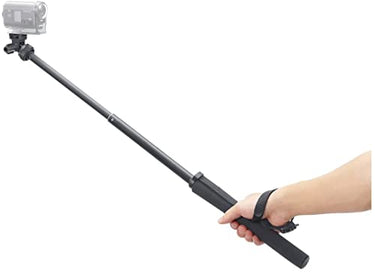Sony VCT-AMP1 Monopod (Selfie Stick, faltbares Einbeinstativ, bis Max. Höhe 91,3 cm, Länge zusammengeklappt 30,2 cm, geeignet für Action Cam FDR-X3000, FDR-X1000, HDR-AS300, HDR-AS200, HDR-AS50) schwarz im Sale